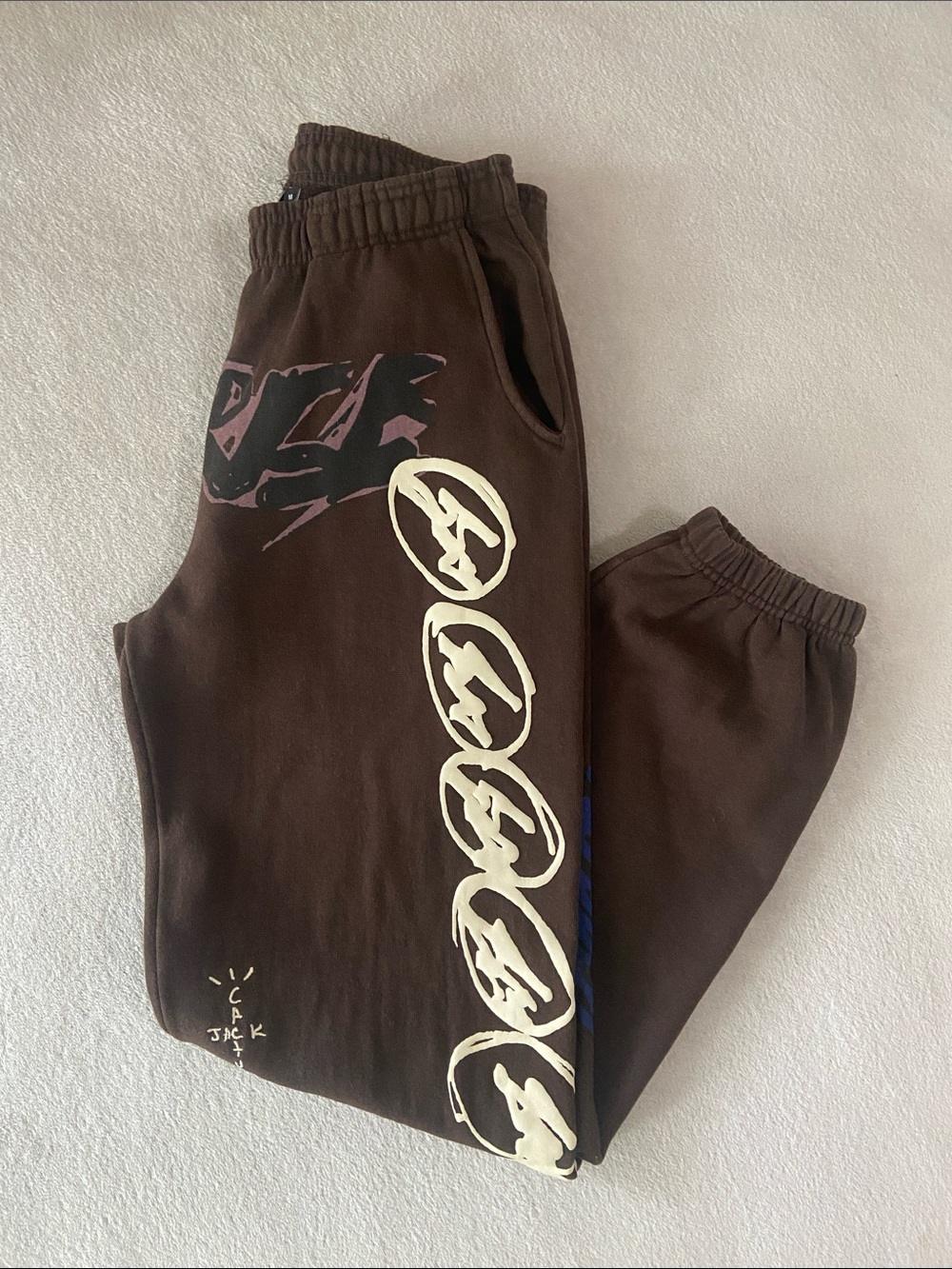 Cactus Jack x Fragment Sunrise Sweatpants - Picture 5 of 11